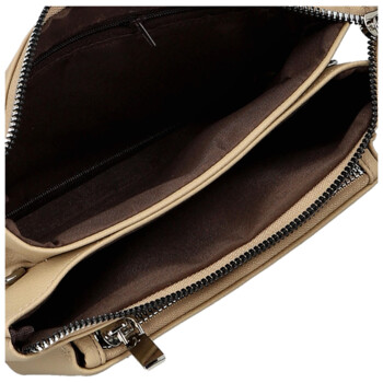 Dámská crossbody kabelka béžová - Firenze Hailey