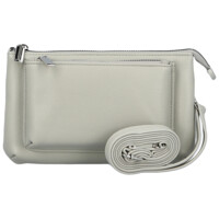 Dámská crossbody kabelka světle šedá - Firenze Hailey