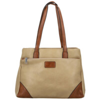Dámská kabelka přes rameno pískově hnědá - Firenze Luisa Two