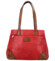 Dámská kabelka přes rameno červená - Firenze Luisa Two