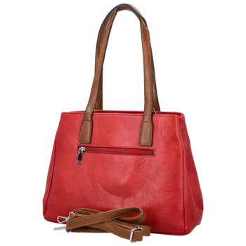 Dámská kabelka přes rameno červená - Firenze Luisa Two