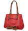 Dámská kabelka přes rameno červená - Firenze Luisa Two