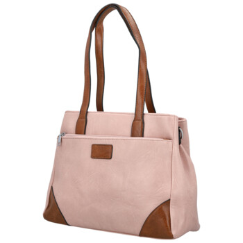 Dámská kabelka přes rameno růžová - Firenze Luisa Two