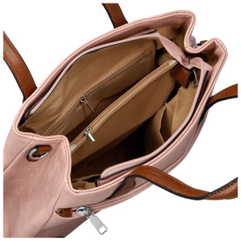 Dámská kabelka přes rameno růžová - Firenze Luisa Two