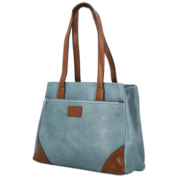 Dámská kabelka přes rameno džínově modrá - Firenze Luisa Two