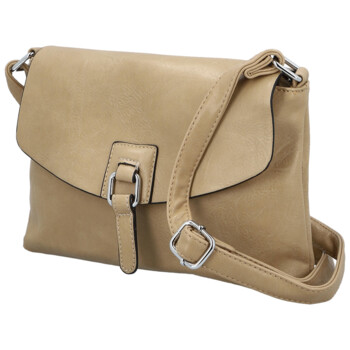 Dámská crossbody kabelka pískově hnědá - Firenze Minerral