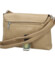 Dámská crossbody kabelka pískově hnědá - Firenze Minerral