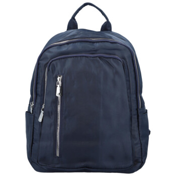 Dámský batoh tmavě modrý - Firenze Lusso