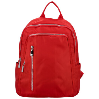 Dámský batoh červený - Firenze Lusso