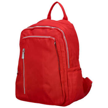 Dámský batoh červený - Firenze Lusso