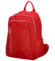 Dámský batoh červený - Firenze Lusso
