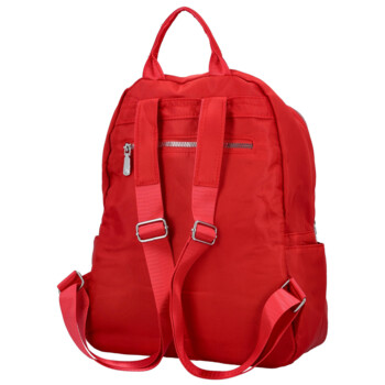 Dámský batoh červený - Firenze Lusso