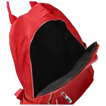 Dámský batoh červený - Firenze Lusso