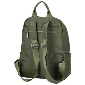 Dámský batoh tmavě zelený - Firenze Lusso