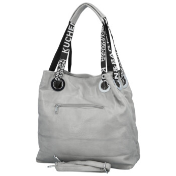 Dámská kabelka přes rameno šedá - Firenze Version