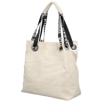 Dámská kabelka přes rameno světle béžová - Firenze Version