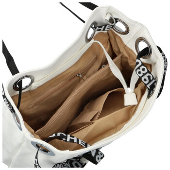 Dámská kabelka přes rameno bílá - Firenze Version