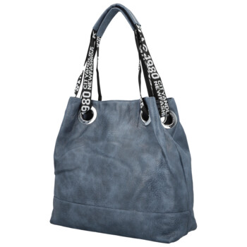 Dámská kabelka přes rameno džínově modrá - Firenze Version