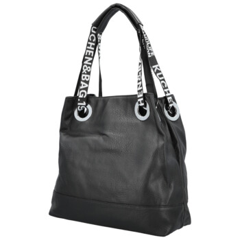 Dámská kabelka přes rameno černá - Firenze Version