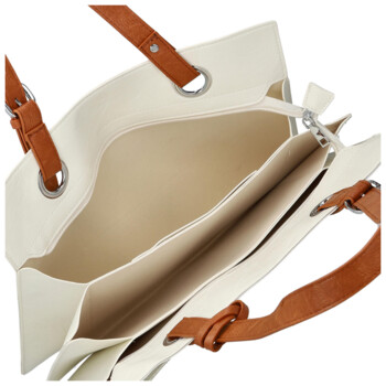 Dámská kabelka přes rameno bílá - Firenze Melisa