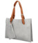 Dámská kabelka přes rameno světle šedá - Firenze Melisa