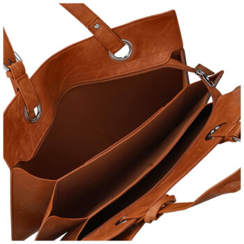 Dámská kabelka přes rameno hnědá - Firenze Melisa