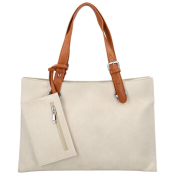 Dámská kabelka přes rameno béžová - Firenze Melisa