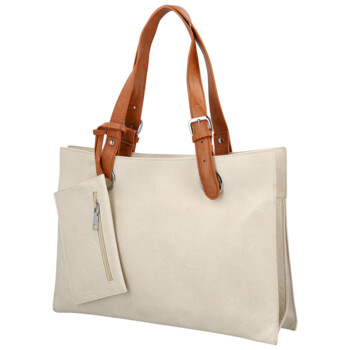 Dámská kabelka přes rameno béžová - Firenze Melisa