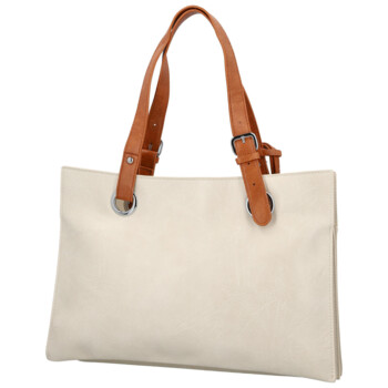 Dámská kabelka přes rameno béžová - Firenze Melisa