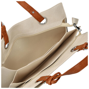 Dámská kabelka přes rameno béžová - Firenze Melisa