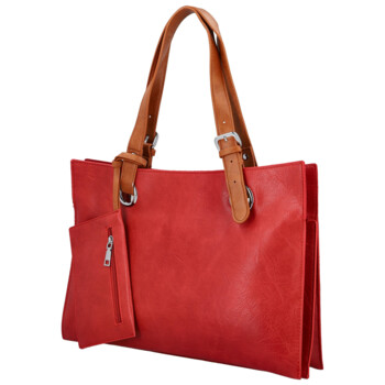 Dámská kabelka přes rameno červená - Firenze Melisa