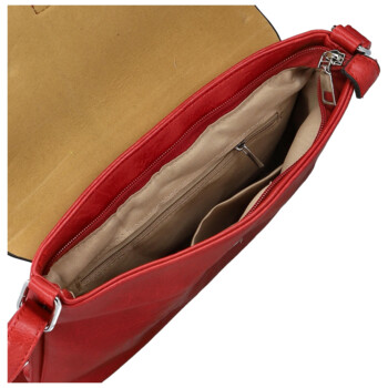 Dámská crossbody kabelka červená - Firenze Minerral