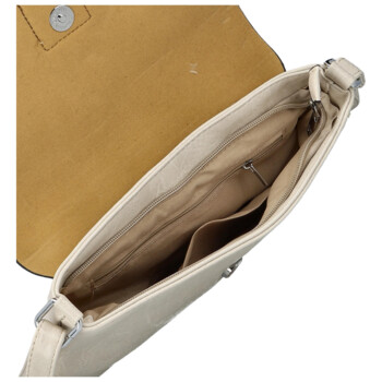 Dámská crossbody kabelka béžová - Firenze Minerral