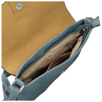 Dámská crossbody kabelka džínově modrá - Firenze Minerral