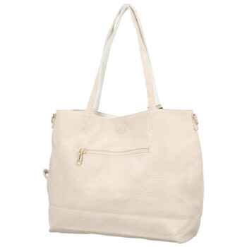 Dámská moderní kabelka přes rameno béžová - Firenze Prestige 2v1