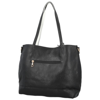 Dámská moderní kabelka přes rameno černá - Firenze Prestige 2v1 Two