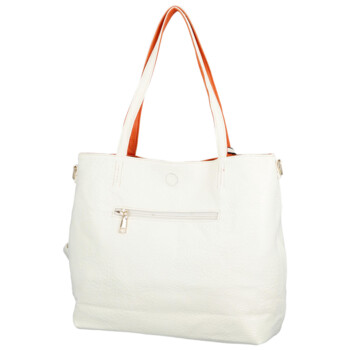 Dámská moderní kabelka přes rameno bílá - Firenze Prestige 2v1