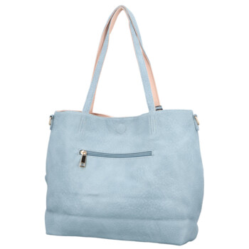 Dámská moderní kabelka přes rameno džínově modrá - Firenze Prestige 2v1