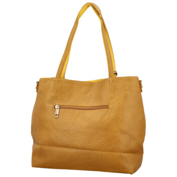 Dámská moderní kabelka přes rameno koňaková - Firenze Prestige 2v1