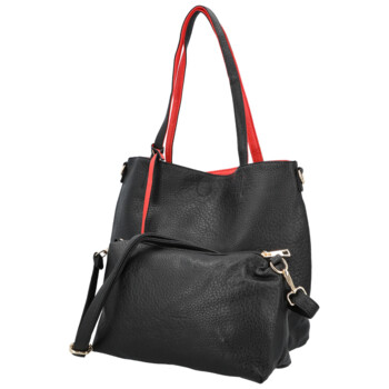 Dámská moderní kabelka přes rameno černá - Firenze Prestige 2v1