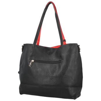 Dámská moderní kabelka přes rameno černá - Firenze Prestige 2v1