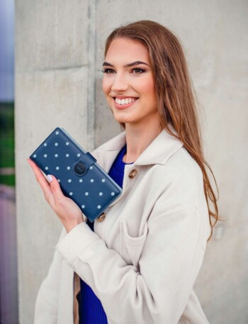 Dámská peněženka modrá - VUCH Pippa