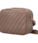 Dámská crossbody kabelka šedohnědá - MaxFly Evantia