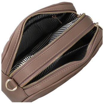 Dámská crossbody kabelka šedohnědá - MaxFly Evantia