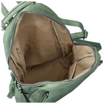 Dámský kabelko/batoh zelený - Firenze Flassica