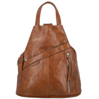 Dámský městský batoh hnědý - Firenze Jakey