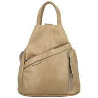 Dámský městský batoh pískově hnědý - Firenze Jakey