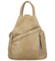 Dámský městský batoh pískově hnědý - Firenze Jakey