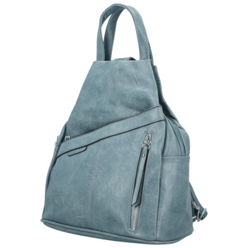 Dámský městský batoh džínově modrý - Firenze Jakey