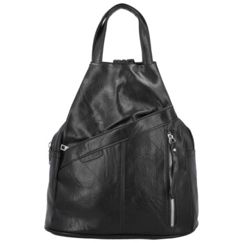 Dámský městský batoh černý - Firenze Jakey